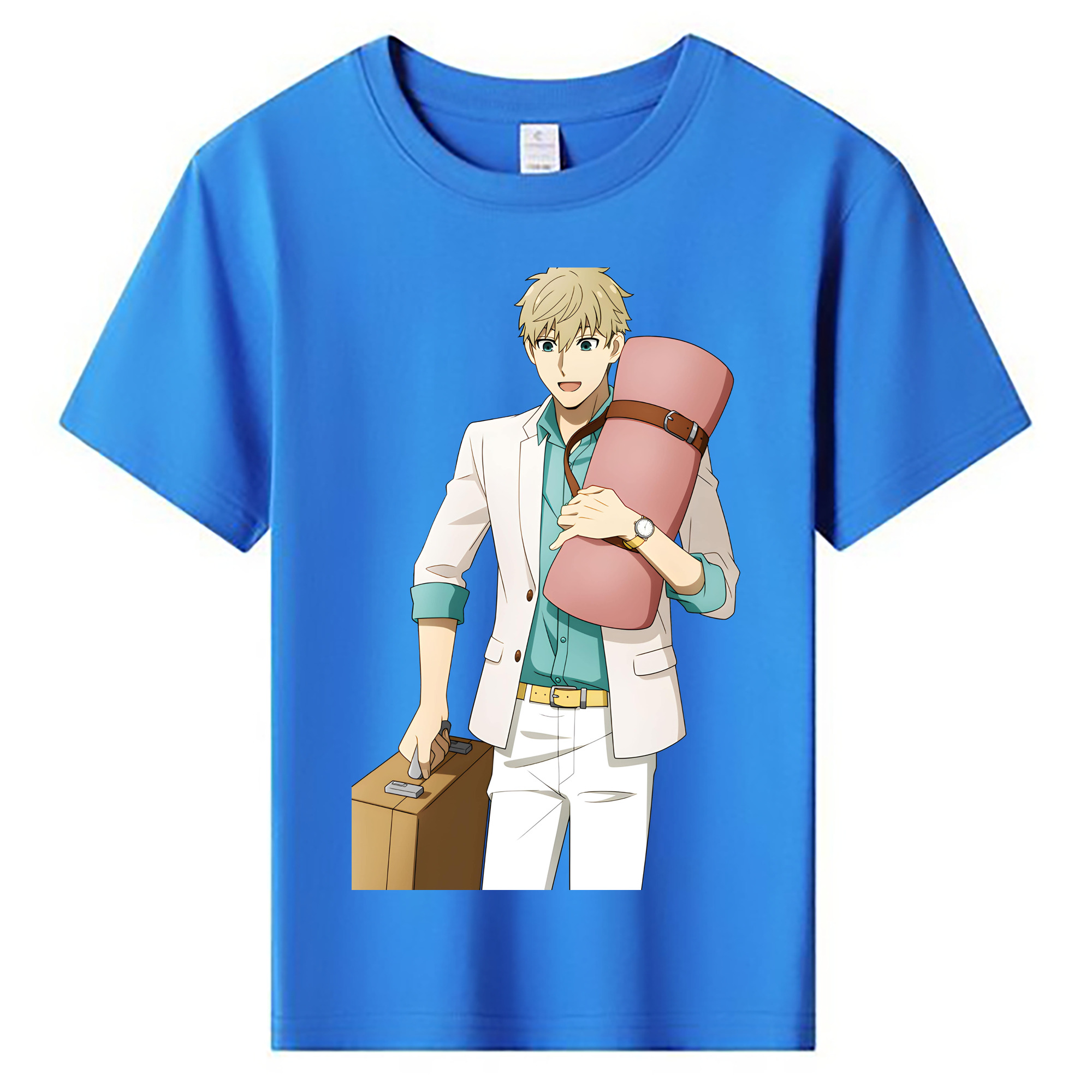 （画像用） SPY×FAMILY间谍家家酒 綿100％キッズTシャツ（フロントプリント）